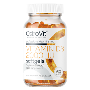 OSTROVIT Vitamina D3 2000 IU 60cps.