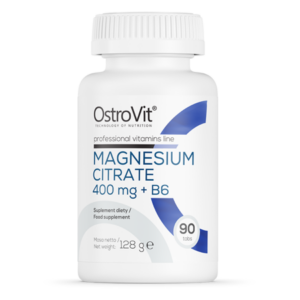OSTROVIT Magnesium Citrate 400 mg + B6 90 cpr