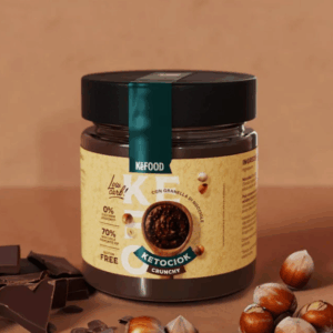 KETOFOOD Ketociok Crunchy Granella di Nocciole e Cacao 250 g